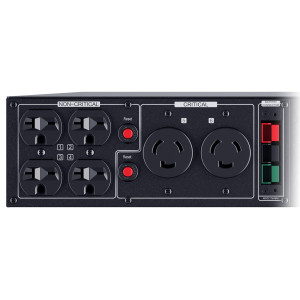 CyberPower PR3000RTXL2UHVACN Rack/Tower UPS, UL Rated, Rotatable LCD panel, 4 × NEMA 6-20R, 2 x NEMA L6-20R, Expanded runtime